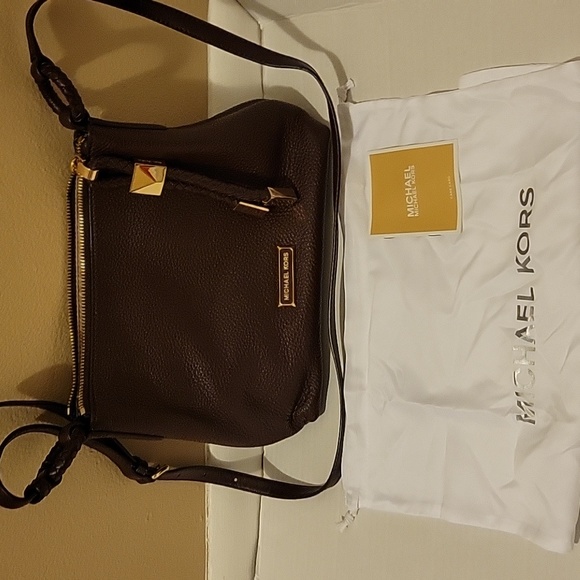 NWT: Michael Kors Lexington Large Leather Crossbody - Picture 5 of 16